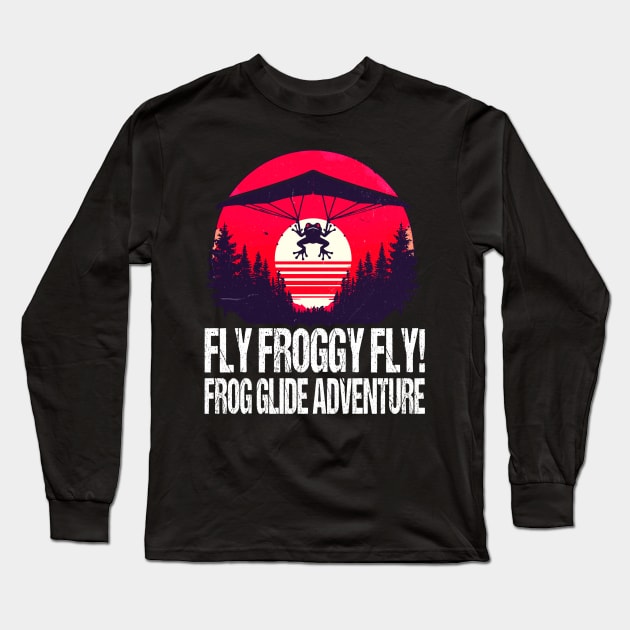 Hang Gliding Long Sleeve T-Shirt by Outrageous Flavors